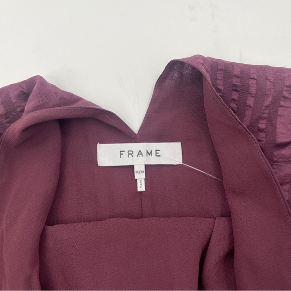 NWOT - Frame Silk Tone on Tone Striped Swing Tank Top - Size Medium - Picture 6 of 8